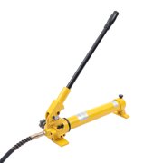 SENDERPICK 30 Ton Hydraulic Ram Jack + Hand Pump Stoke Mini Protable Hydraulic Cylinder Industrial Super Thin Lifting Jack, not for Car (30T Hydraulic Jack + CP-700 Pump)