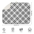 thumbnail image 2 of Buffalo Plaid Kitchen Mat – Large Checkered Pattern, Rustic Charm for Kitchen Floors, 2 of 4