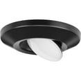 thumbnail image 3 of Progress Lighting, Intrinsic Collection, 1-Light, Surface Mount, Black, Eyeball Downlight, 3 of 15