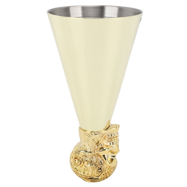 Jigger Para Bartending, Taza Medidora De Cócteles De Acero Inoxidable, Jigger De Cóctel Con Calavera Japonesa Con Medidas En El Interior Para Bar En Casa, 2,4 X 4,3 Pulgadas