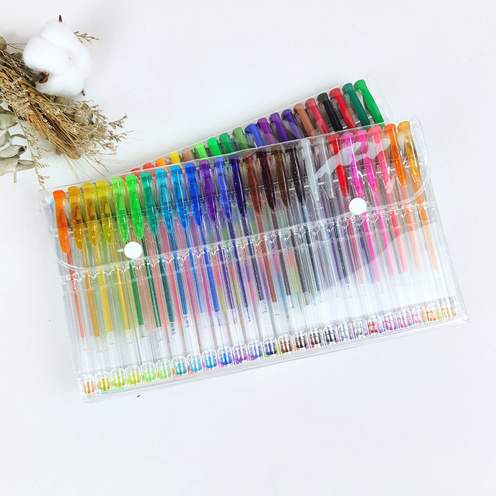 Gel Pens Fine Point 100pcs Non Toxic Colored Pen Set for Adult Coloring Books