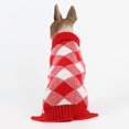 thumbnail image 3 of GHSDFBB Christmas Dog Sweaters for Small Dogs, Argyle Winter Xmas Pet Clothes, 3 of 6