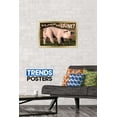 thumbnail image 2 of Animals - Pig - Are you looking at my bum? Wall Poster, 14.725" x 22.375", Framed, 2 of 3