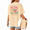 Apricot, variant on Women's Green Mental Health T-Shirts Retro Smiley Face Graphic Short Sleeve Crewneck Tops