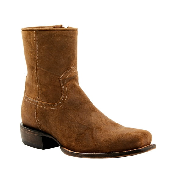 Moonshine Spirit Men's Spirit&Reg; Pancho Roughout Western Boot Square Toe Brown 10 1/2 D(M) US