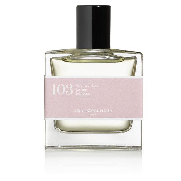 Perfume Bon Parfumeur Paris 103, flor de tiaré, hibisco y jazmín, 30 ml