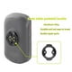 thumbnail image 5 of For Garmin 540/840 Bike Computer Mount Repair Part Aluminum Alloy Bike Stopwatch Mount Brackets Base, 5 of 5