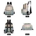 thumbnail image 4 of FORMRS Mini Backpack Purse for Women Quilted Travel Daypack Casual Shoulder Bag, Night Deer, 4 of 7