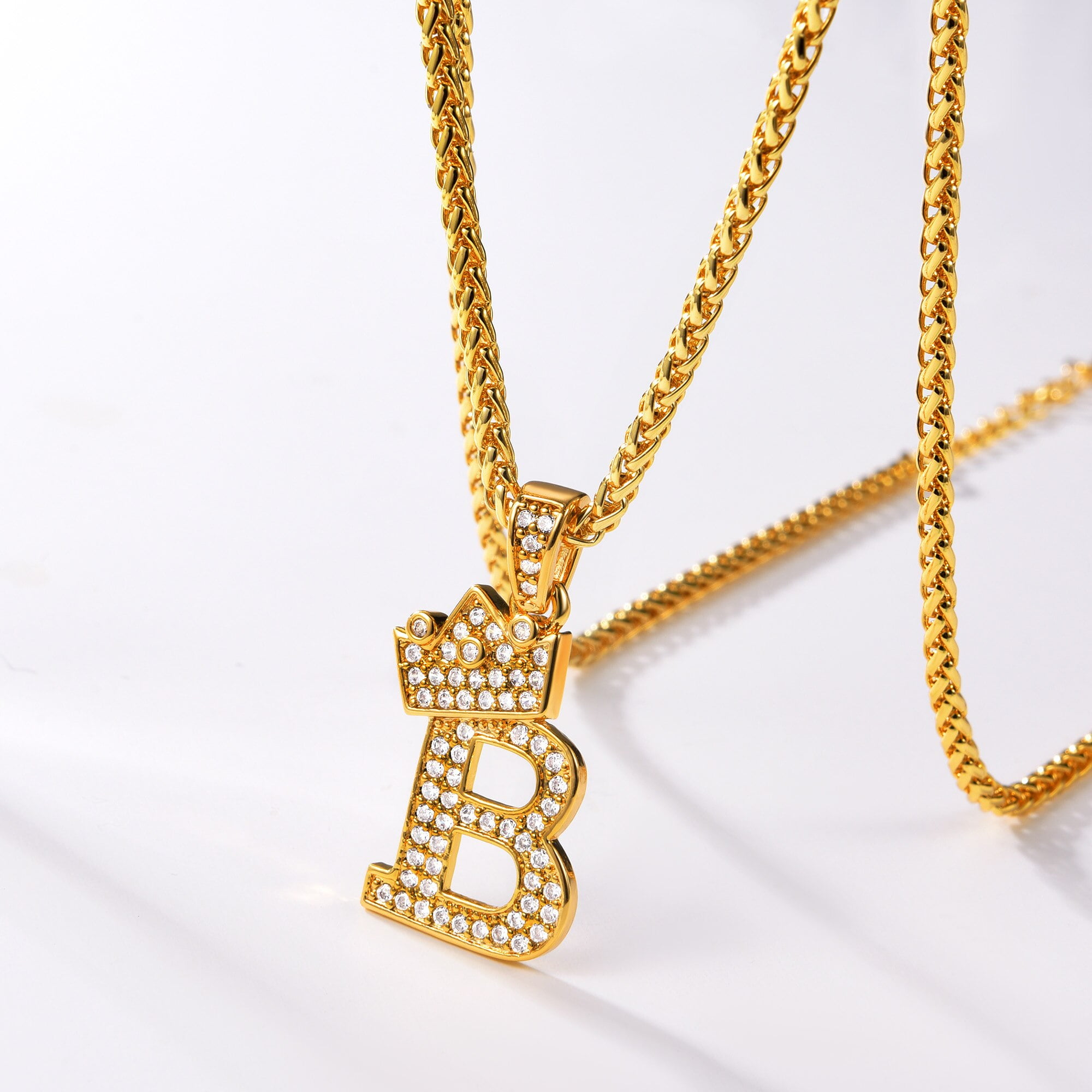 16+ Necklace With Letter B