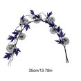 thumbnail image 3 of Halloween Twig Garland, Creepy Branch Decor, Spooky Table Runner, Flexible Bendable Shape and Assorted Themed Ornaments for Fireplace Mantels, Stair Railings and Door Frames., 3 of 7