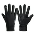 thumbnail image 2 of Touchscreen Thermal Gloves for Men & Women, Cold Weather Cycling Driving Skiing Gloves, Winter Warm Waterproof Outdoor Sports Gloves with Non-Slip Grip, Touch Screen Compatible, 2 of 3