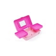 thumbnail image 3 of Caboodles Pretty In Petite Forever Fun Cosmetic Case, Pink Over Rose, 3 of 3