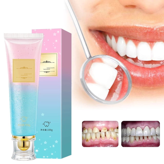 Whitening Toothpaste Cleaning Fresh Breath Bright Tooth Peach Toothpaste