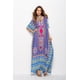 thumbnail image 1 of Vestido largo caftán holgado de verano con estampado étnico para mujer, ropa de playa y noche, 1 of 5