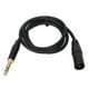 thumbnail image 3 of Cable macho Maleto XLR, cable de 6,35 mm a XLR Cable XLR Cable macho Maleto XLR confiable y duradero, 3 of 8
