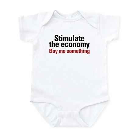 

CafePress - Stimulate The Economy Infant Bodysuit - Baby Light Bodysuit Size Newborn - 24 Months