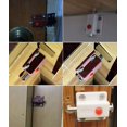 thumbnail image 5 of 4pcs Bouton de Fenêtre à Ressort Serrure Automatique de Porte avec Bouton à Ressort, 5 of 5