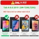 thumbnail image 2 of Funda HXCASEAC para Samsung Galaxy Tab A 8.0 2019 con pantalla negra, 2 of 7