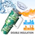 thumbnail image 5 of Camouflage 40oz Tumbler– Stainless Steel Insulated Tumbler with Handle and Straw, Large Capacity Travel Cup for Hot & Cold Drinks, 5 of 6