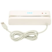 Card Swiper, Compact Portable Credit Card Skimmer Two Way Swiping For ID Authentication For Banking System For POS System