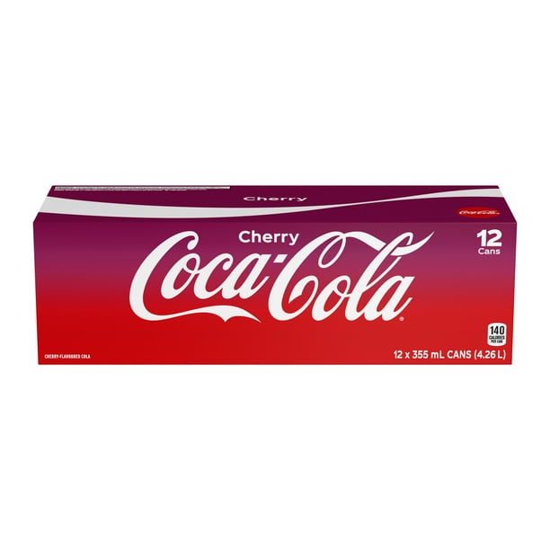 Coca-Cola Cherry Cans, 355mL, 12 Pack - Walmart.ca