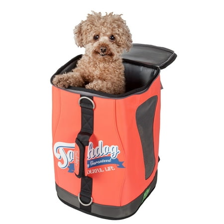 Touchdog Ultimate-Travel Airline Approved Backpack Carrying Water Resistant Pet (Best Backpack For Airline Travel Carry On)