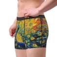 thumbnail image 3 of KLL Peacocks Men's Cotton Boxer Briefs Underwear-Small, 3 of 7