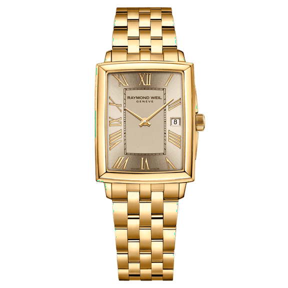 Raymond Weil Toccata Champagne Dial Yellow Gold PVD Steel Women's Watch 5925-P-00100