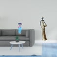 thumbnail image 2 of Figura de geisha kabuki asiática con kimono japonés y escultura de mujer tribal africana. Adorno de mesa para dormitorio, escritorio o armario. Regalo, 2 of 8
