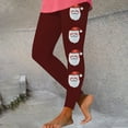 thumbnail image 2 of Aloohaidyvio Leggings Christmas Womens Stretchy High Waisted Plus Size Yoga Pants Comfy Soft Activewear Gym Workout Leggings, 2 of 3
