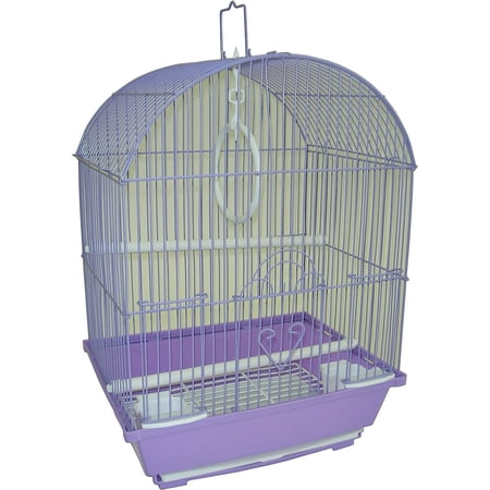Bilot A1104PUR Round Top Style Small Parakeet Cage, 11 x 9 x 16