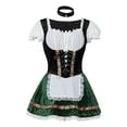 thumbnail image 2 of Vestido Dirndl Sunnimix disfraz de sirvienta para Mujer Carnaval XXL, 2 of 8
