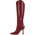 thumbnail image 3 of Sam Edelman Women's Elia Pointed Toe Knee High Boot Cabernet Red 7.5M, 3 of 5