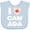AE-Light Blue, variant on Inktastic I Love Canada Heart with Maple Leaf Boys or Girls Baby Bib