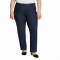 thumbnail image 4 of Gloria Vanderbilt Women's Amanda Stretch Denim Jean - Dark Blue (Portland) - 22 Plus, 4 of 7