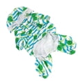 thumbnail image 2 of YIXIGGC Reflective Puppy Raincoat Sea Turtle Pattern Lightweight Breathable Waterproof Pet Hooded Rain Jacket XL XC921-16978, 2 of 9