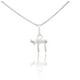 thumbnail image 1 of Collar con Dije de Dije de Plata de Ley con Letras Hebreas de Judío, 1 of 6