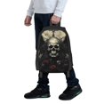 thumbnail image 5 of Fuzoiu Vintage Winged Rose Skull Print Large Capacity Backpack,Travel Backpack,Laptop Bag,College School Rucksack Bag,for School, Travel & Outdoor Activities, 5 of 6