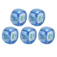 thumbnail image 2 of Dados de dirección del viento Mahjong, 5 uds., este, suroeste, norte, esfera, juego de entretenimiento, dados, azul transparente YUNYI BRAND  Deportes, 2 of 8