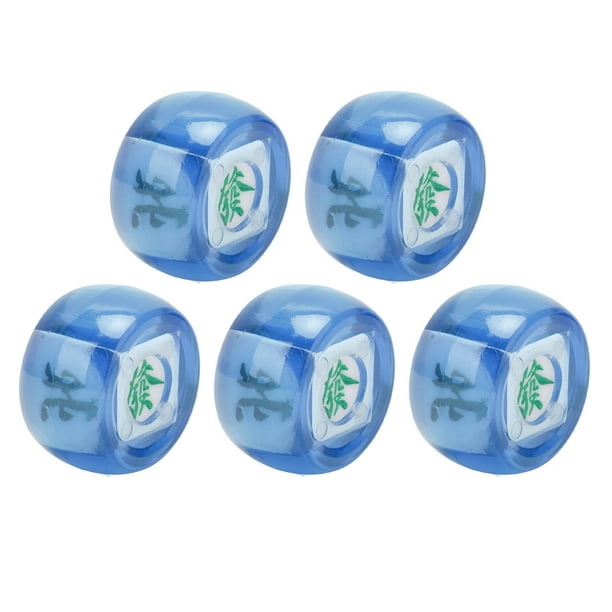 Entretenimiento 5 Uds Mahjong Dirección Del Viento Dados Este Suroeste Norte Esfera Juego De Entretenimiento Dados