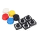 thumbnail image 2 of 25pcs 12x12x7.3mm 4 Pin Momentary SMD PCB Round Tact Switch with Cap, 2 of 4