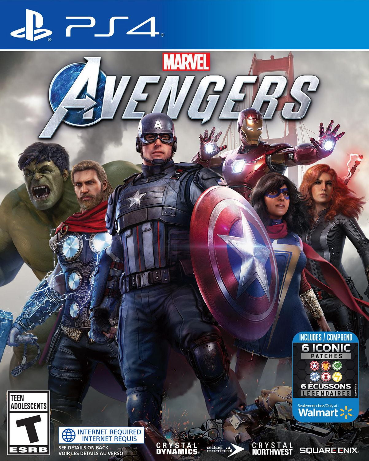 Wal-Mart Exclusive Marvel's Avengers (PS4)