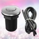 thumbnail image 3 of 1Pc 32mm Stainless Steel Food Waste Processor Air Switch Pneumatic Button Black (32S Air Switch And Air Pipe 1.5 Meters), 3 of 3