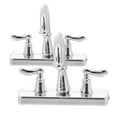 thumbnail image 1 of MOVTOTOP Miniature Fake Faucet Decor for Dollhouse in Silver Color Made of Plastic 2pcs, 1 of 7