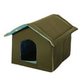 thumbnail image 3 of Refugio para gatos callejeros jinwen Casa portátil cálida impermeable para perros, 3 of 8