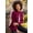 Merlot, variant on Joe Browns Women's Plus Size Faux Suede Military Jacket