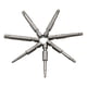 thumbnail image 5 of GLFSIL - Destornillador Torx magnético de cinco puntas, vástago hexagonal de 50 mm y 1/4", punta T10-T40, 5 of 6