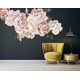 thumbnail image 4 of Calcomanía de pared de peonías florales, flores de ramo de peonía, pegatina de pared extraíble para pelar y pegar, 4 of 5