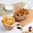 thumbnail image 3 of French Fries Basket Snack Bucket Chip Fried Chicken Storage Basket Food Frying Basket Oil Strainer Creative Tableware Container, 3 of 5