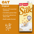 thumbnail image 2 of Silk Oat Milk Alternative, Original, Dairy Stable, Shelf Stable, 2 of 5